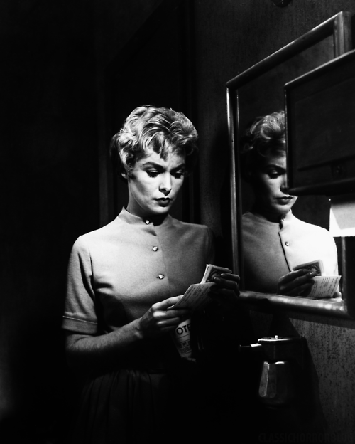 Janet Leigh as Marion Crane in Psycho (1960).