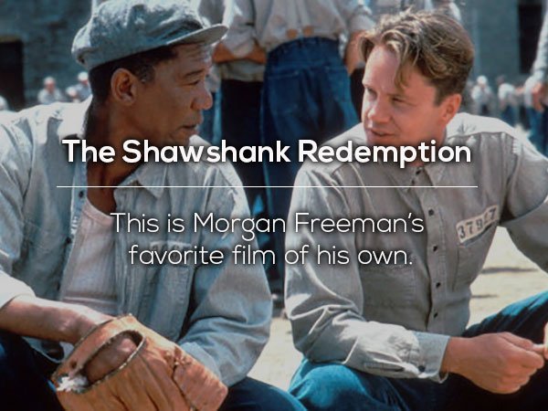 red shawshank redemption - The Shawshank Redemption Vai Tv This is Morgan Freeman's favorite film of his own."