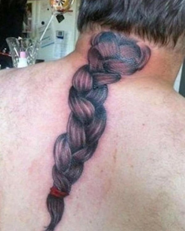 mullet tattoo