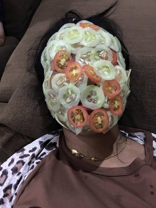 salad face