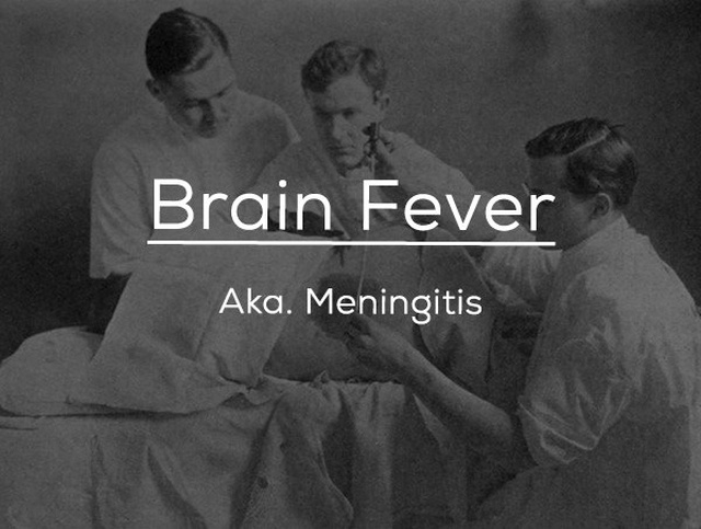 photograph - Brain Fever Aka. Meningitis