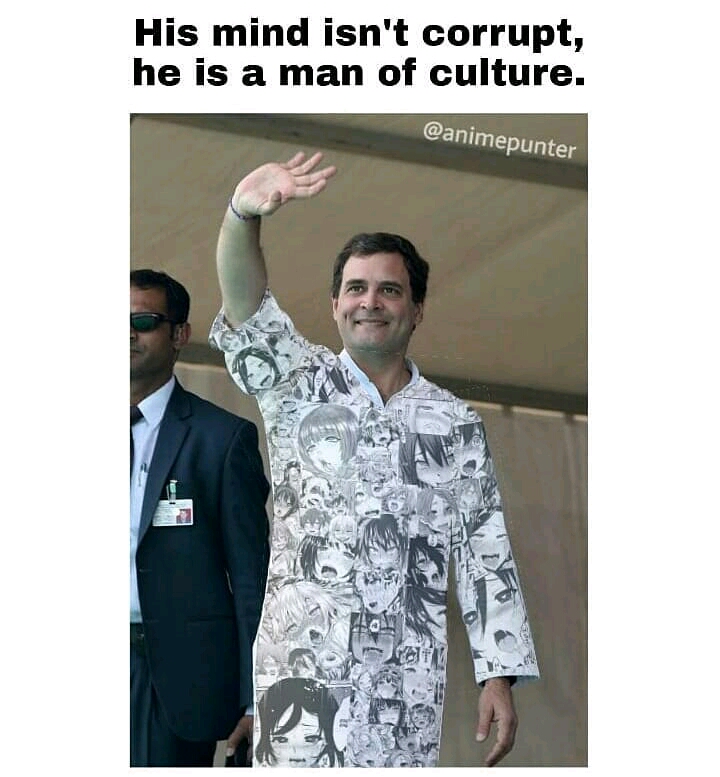 memes - photo caption - His mind isn't corrupt, he is a man of culture.