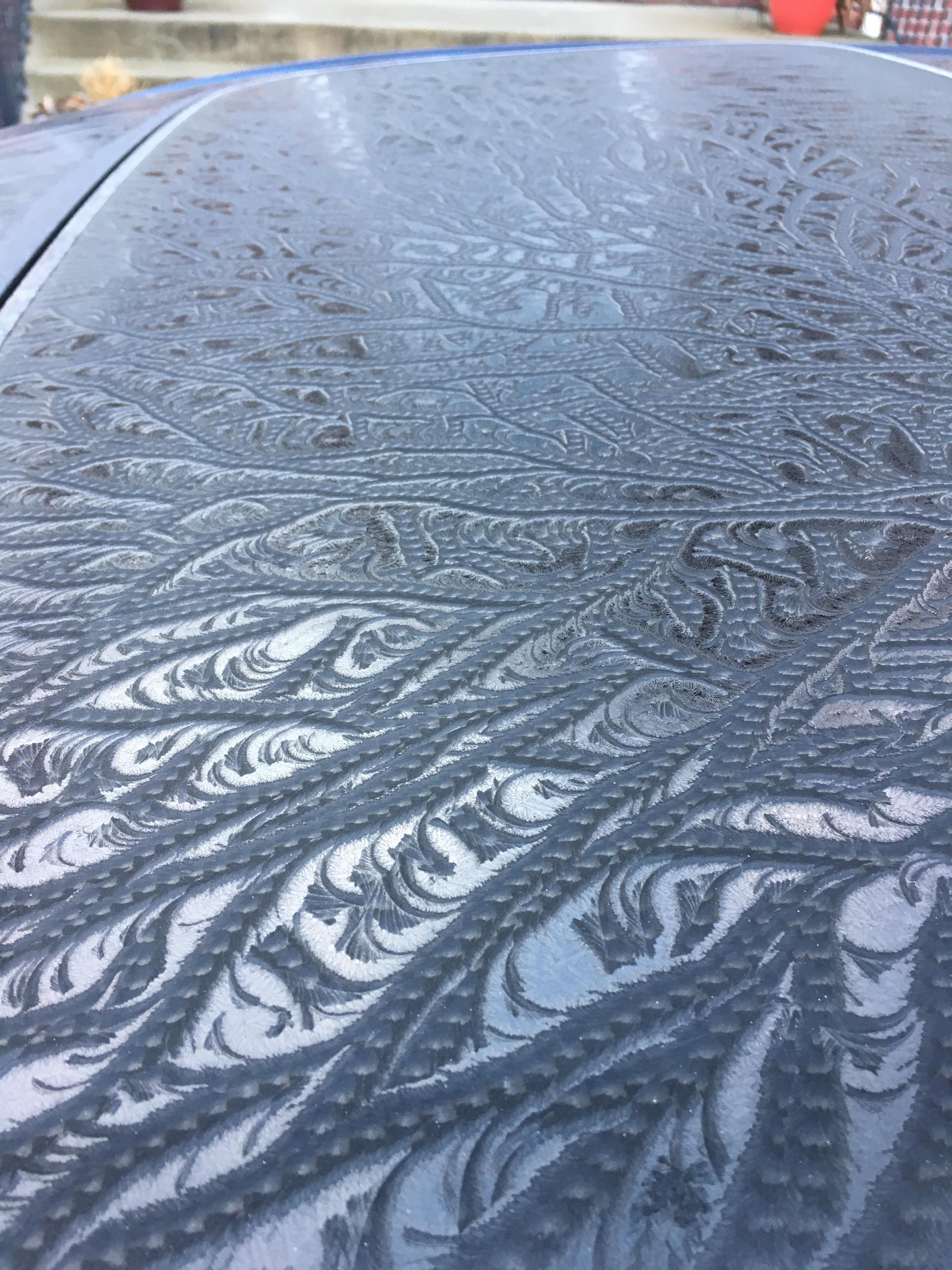 memes - picture of ice on a car