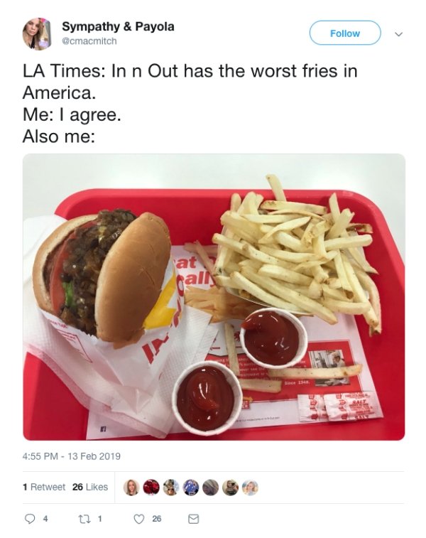 L.A. times ignites furious debate after naming In-N-Out fries worst in America
