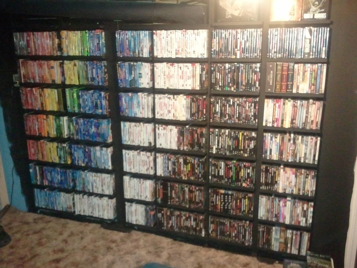 best way to organize dvds - Inte