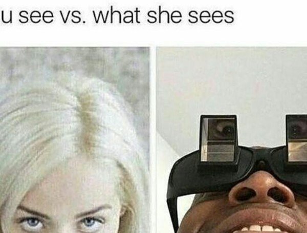 you see what she sees - u see vs. what she sees