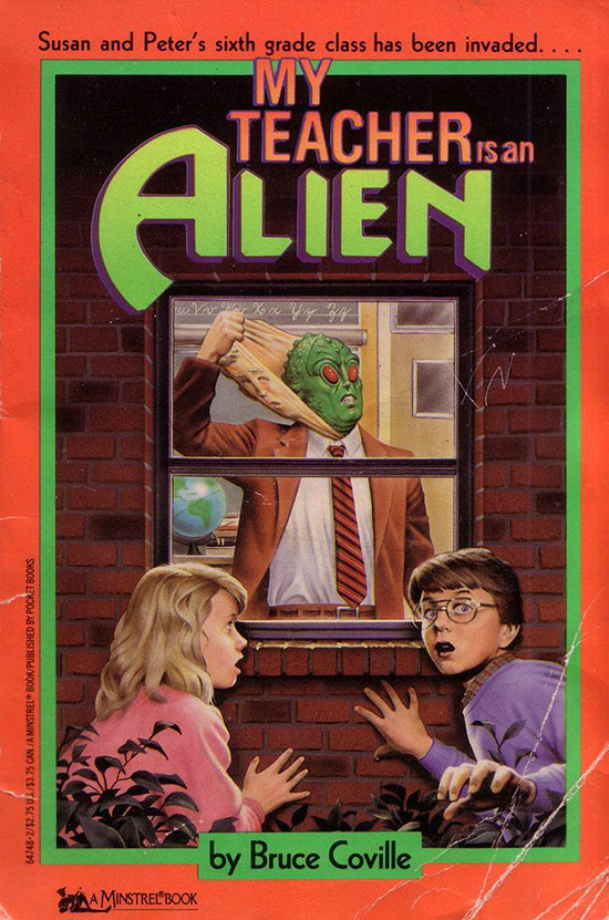 my teacher is a alien - 647482$2.75 U333.75 CanA Minstrelo BookPublished By Pocket Books Saaminstrelbook by Bruce Coville Lien TEACHERisan Susan and Peter's sixth grade class has been invaded....