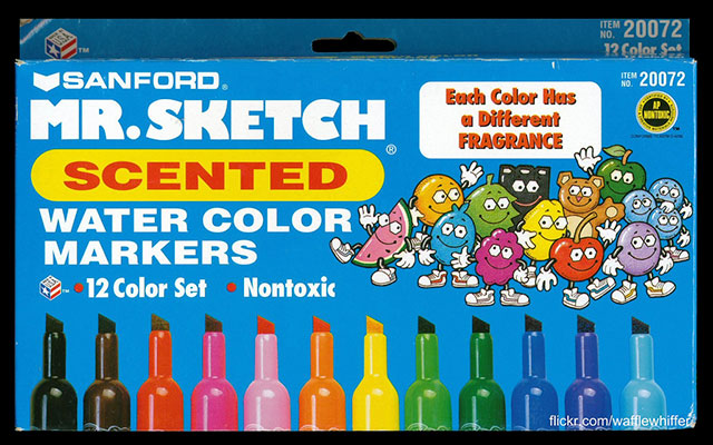 mr sketch markers meme - 106. 20072 12 Color Set Item 20072 Each Color Hus a Different Fragrance Sanford Mr.Sketch Scented Water Color Markers 12 Color Set Nontoxic O. flickr.comwafflewhiffesi