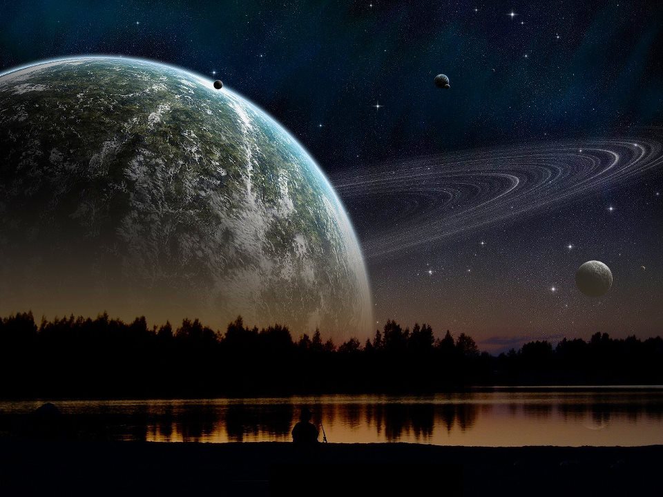if saturn was as close to earth