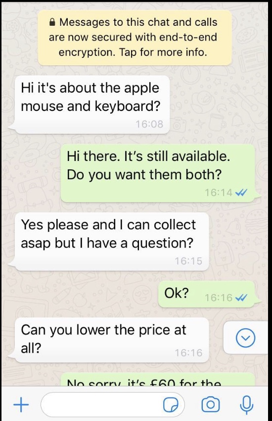 Rude buyer gets taught a lesson after turning into a jerk