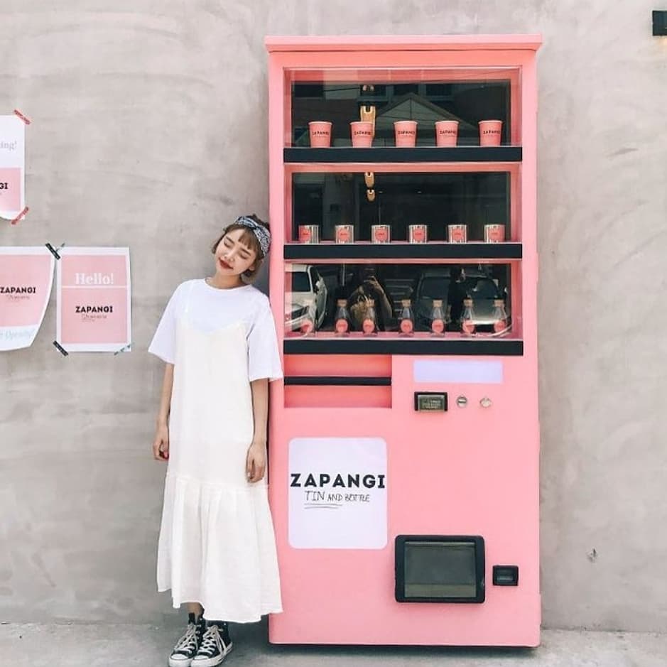 A creative door to a sweet world in Korea