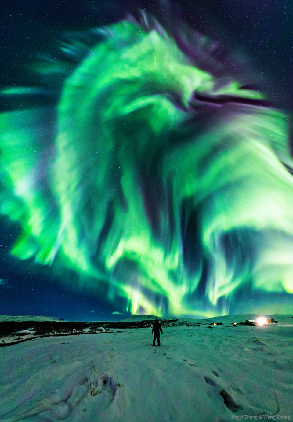 dragon aurora borealis