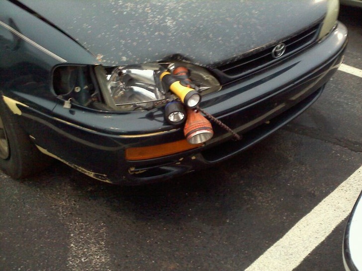 torch car headlight