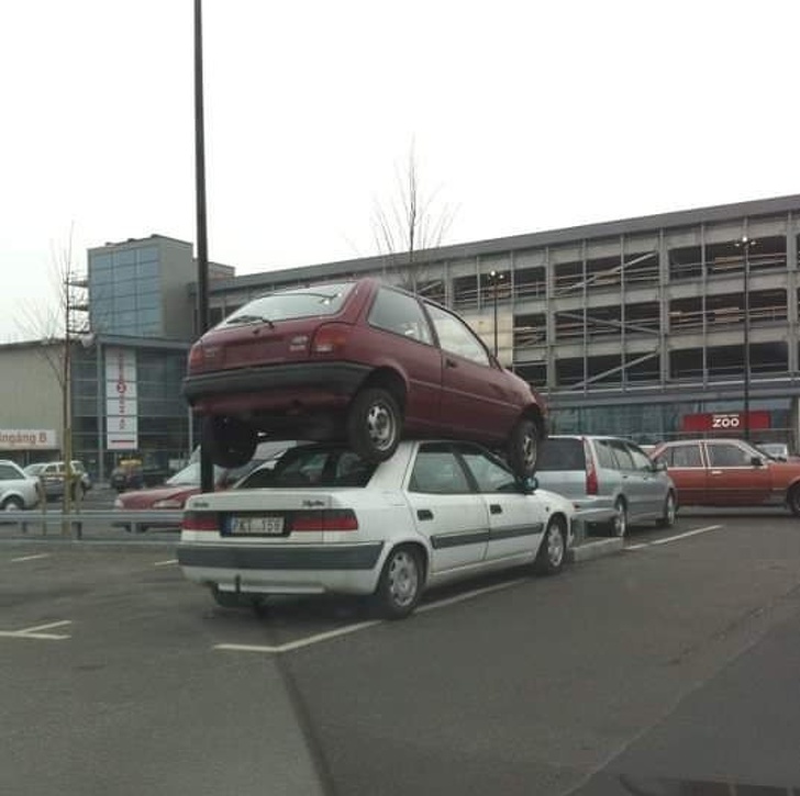 parking fails - zoo