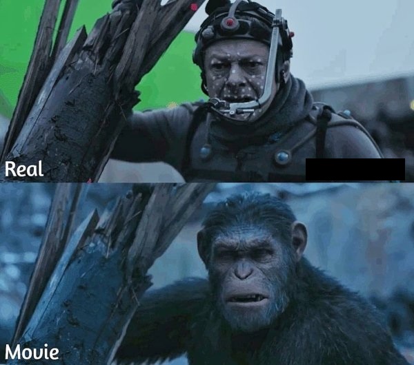 cgi planet of the apes - Real Movie