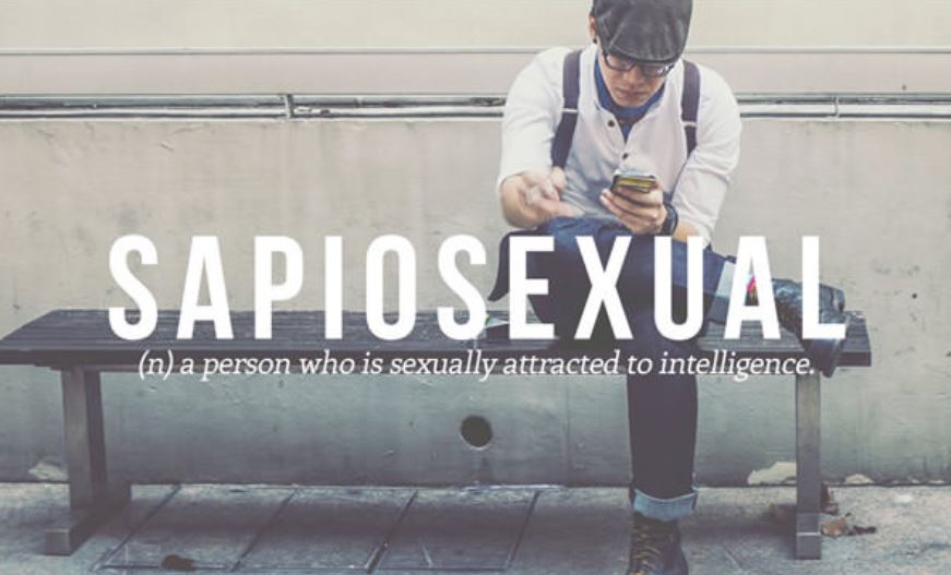 vocabulary sitting - Sapiosexual n a person who is sexually attracted to intelligence.