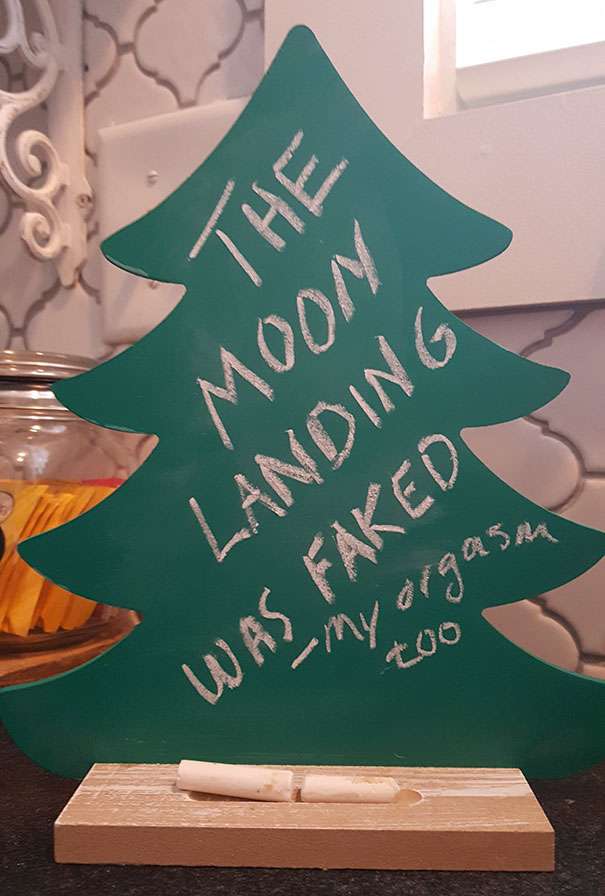 trophy - The Moon Landing Was Faked my orgasm 100