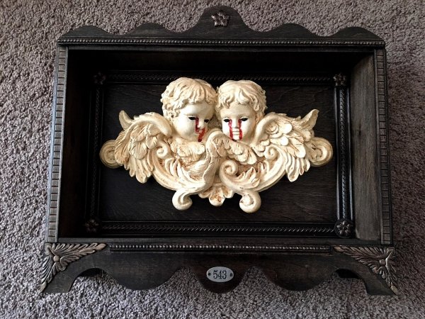 thrift store carving - 548