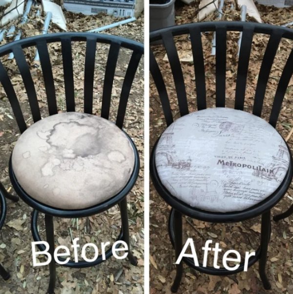 chair - Metropolita Before After