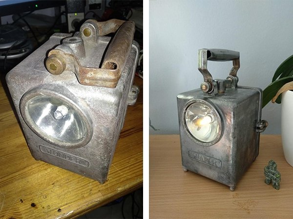 “Restoration of an old lantern”