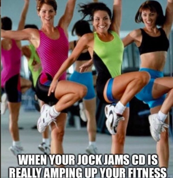 90's 90s workout clothes - When Your Jockjams Cdis Really Amping Up Your Fitness