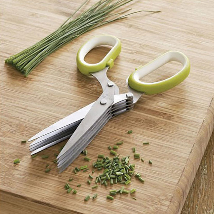 These nifty herb scissors help you get more done, faster.