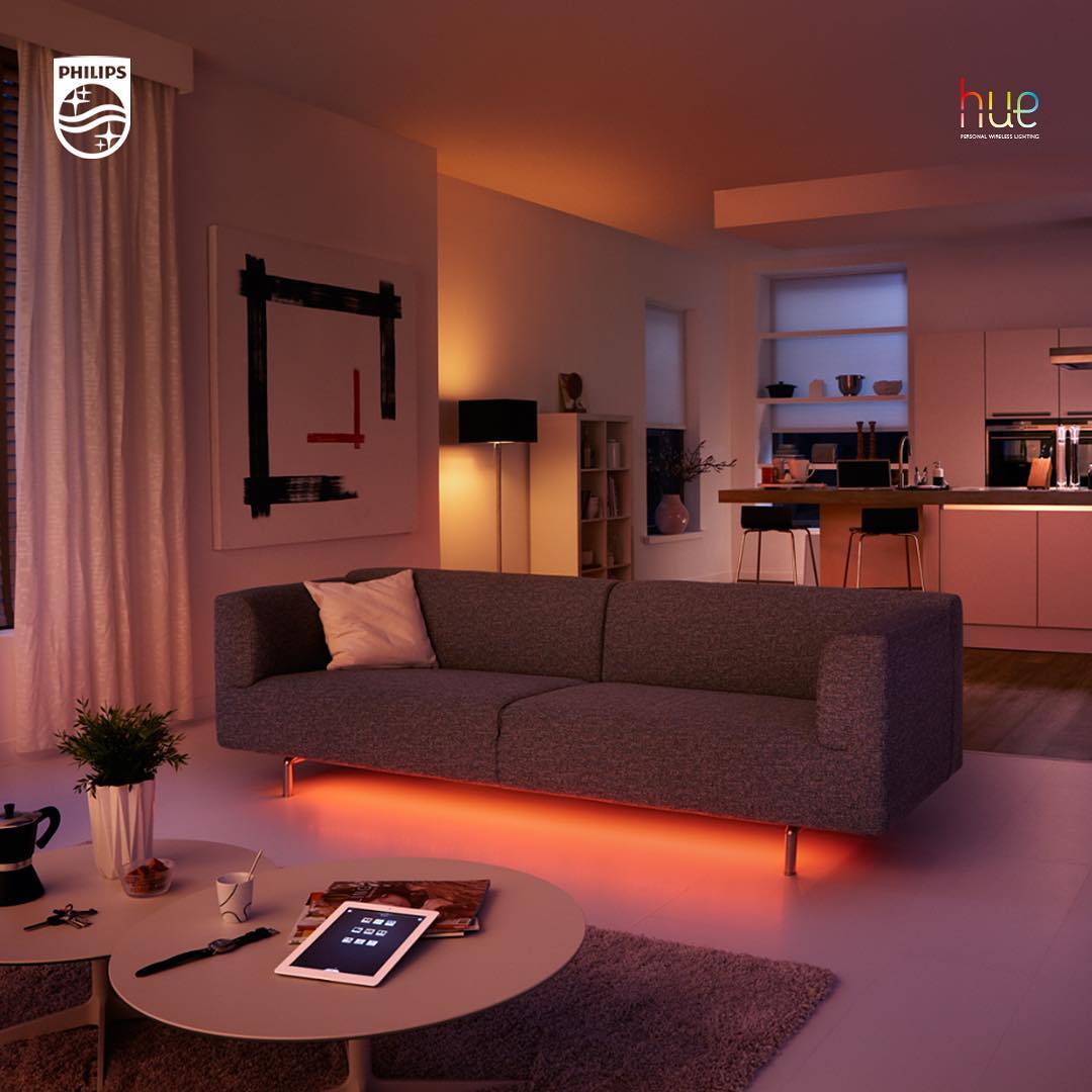 Turn on the lights and create a magical world of your own with Philips Hue light strips.