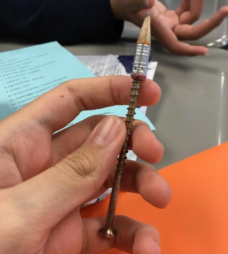 A pencil that can solve all problems