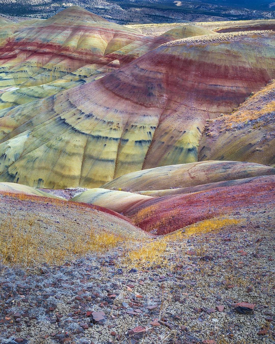 john day fossil beds national monument, painted hills