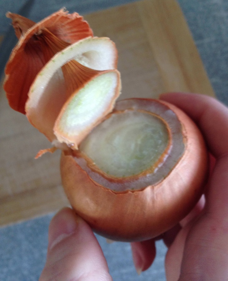 Sure, onions have layers, but this? Inception...