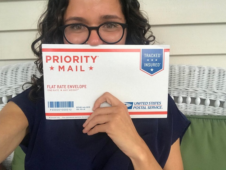 “I became an American citizen in June and my passport came in the mail today! I cried tears of joy when I saw the envelope, and even more when I opened it.”