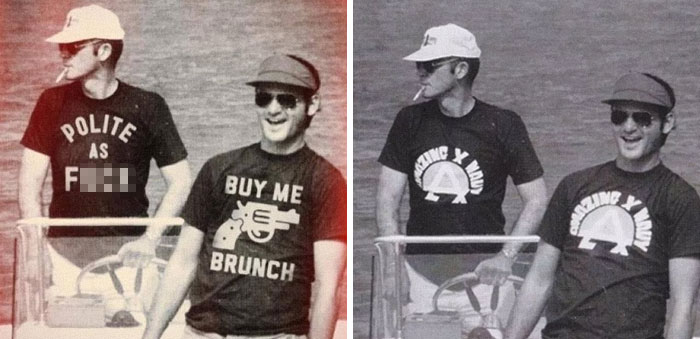 fake hunter thompson and bill murray - Polite As Fit Buy Me Brunch