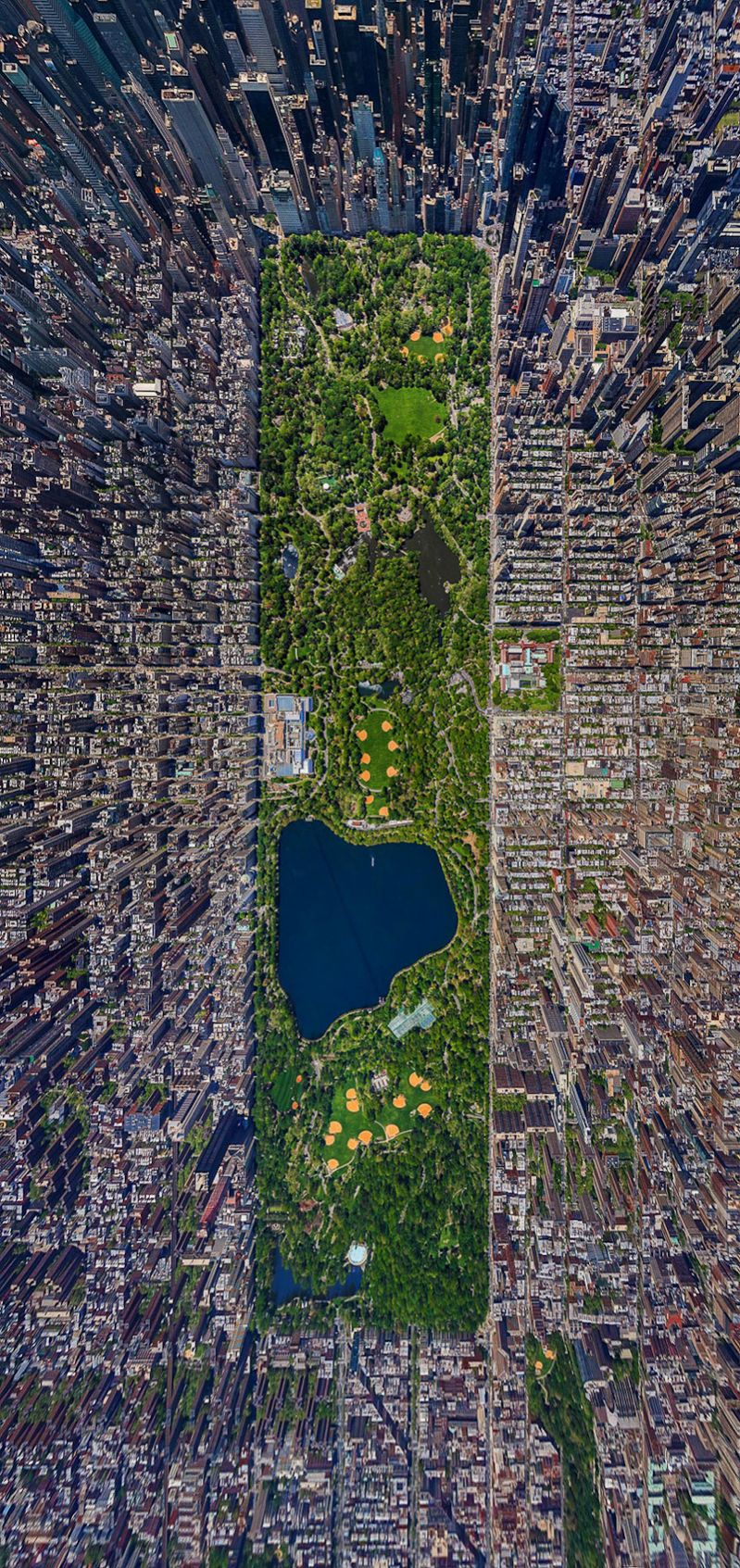 memes - central park from above