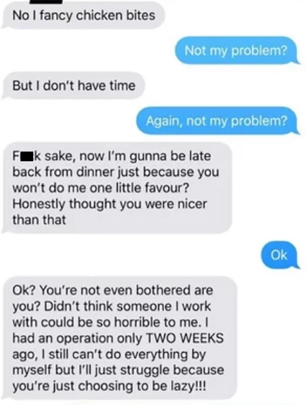 Guy Blasts Entitled Woman for Telling Him to Buy Her Lunch