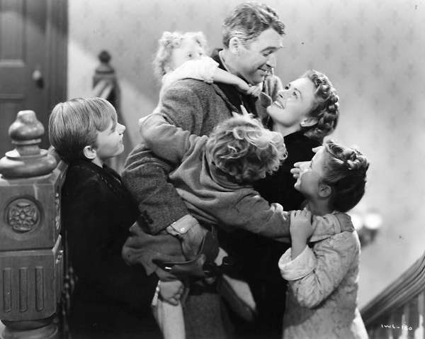 ‘It’s a Wonderful Life’ summer weather.
The whole Christmas movie was actually filmed in the summer of 1946. It would get so hot that production had to be shut down for days at a time.