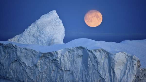 ‘Polar night’ is occurs when the Sun’s disc can’t be seen on the horizon at all.