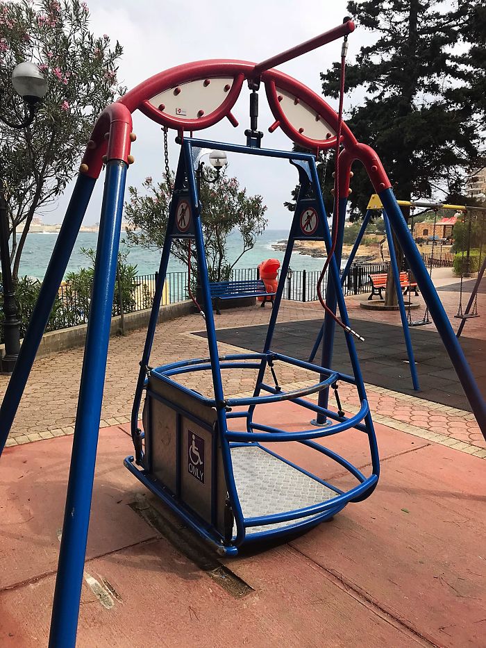 swing for wheelchairs - Mer 3