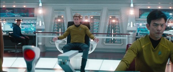 The bridge of the Enterprise from the new Star Trek movies has barcode scanners on it