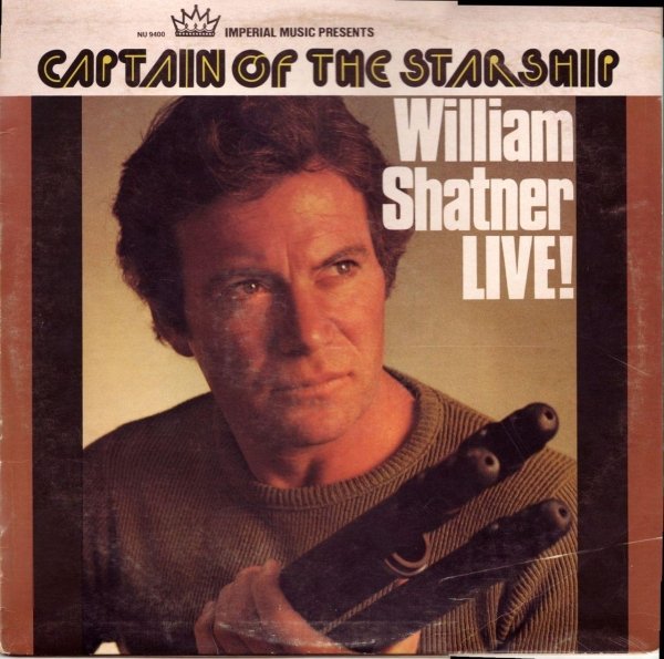 william shatner captain of the starship - Nl Nu 90 kun Imperial Music Presents Captain Of The Star. Samo William Shatner Live!