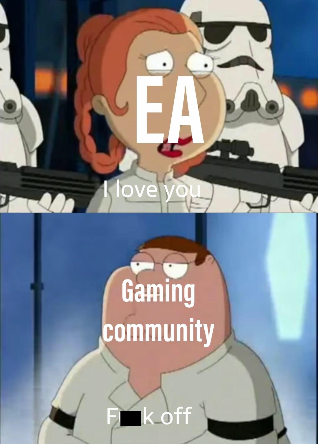 family guy i love you - Ea . I love you une Gaming community koff