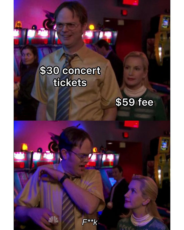 everyone in winterfell bran - $30 concert tickets $59 fee Fk