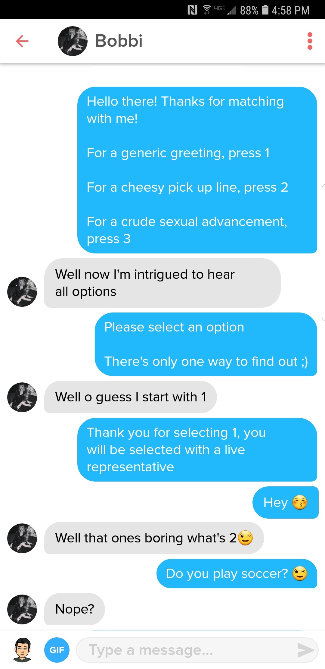 Smooth guy gets number from bimbo on tinder - Gallery | eBaum's World