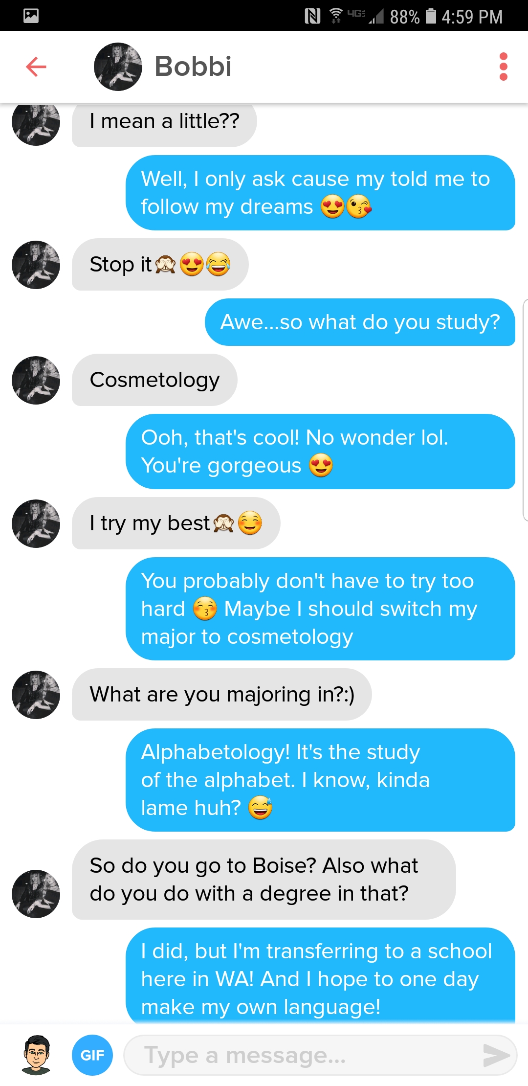 Smooth guy gets number from bimbo on tinder