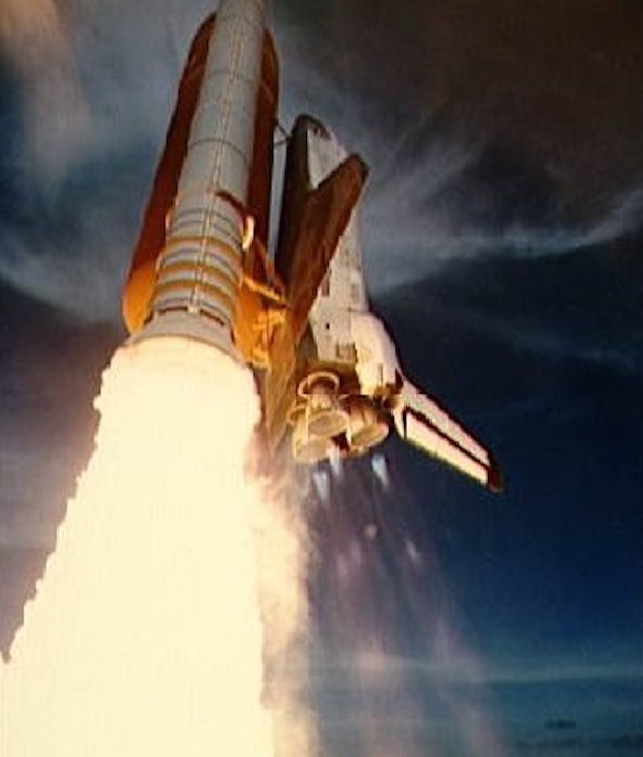 In 1985 the Challenger's engines shut down prematurely after leaving Earth. They had to take a low flight path and then get right back to Earth. The following January the Challenger suffered its fatal disaster.