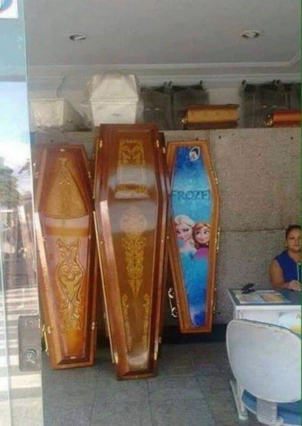 fail frozen coffin
