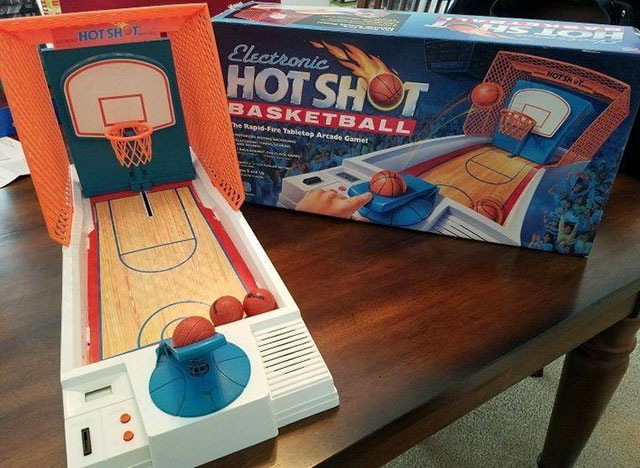 hot shot basketball game - Hot Shot Electronic Hot Shot Basketball The RapidFre Tabletop Arcade Gamet