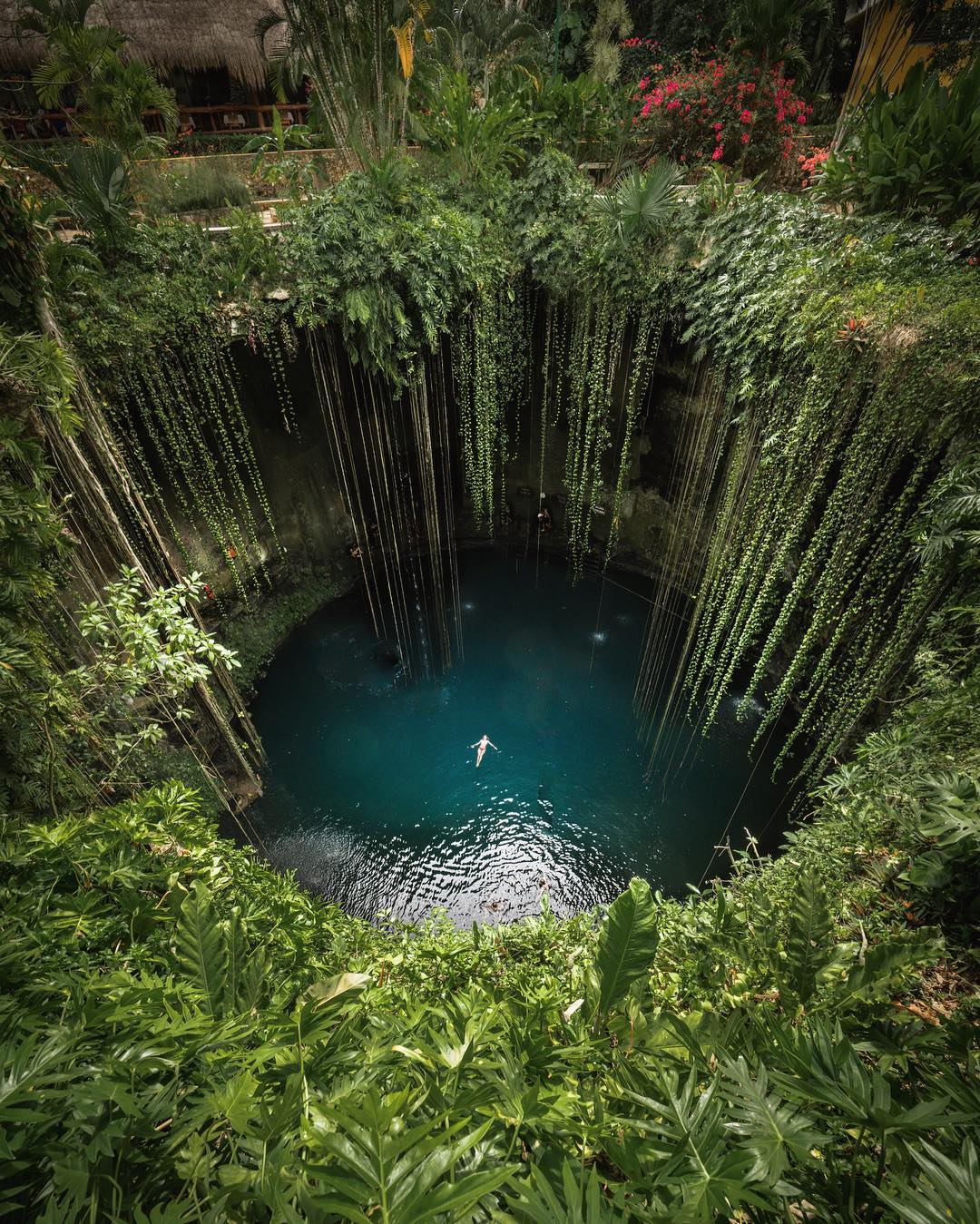 Cenote Ik-Kil in Mexico.