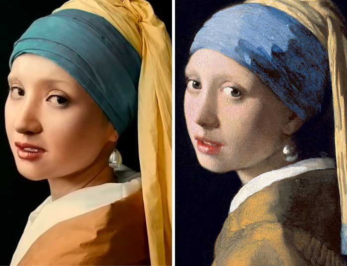 Johannes Vermeer's 'Girl With A Pearl Earring'