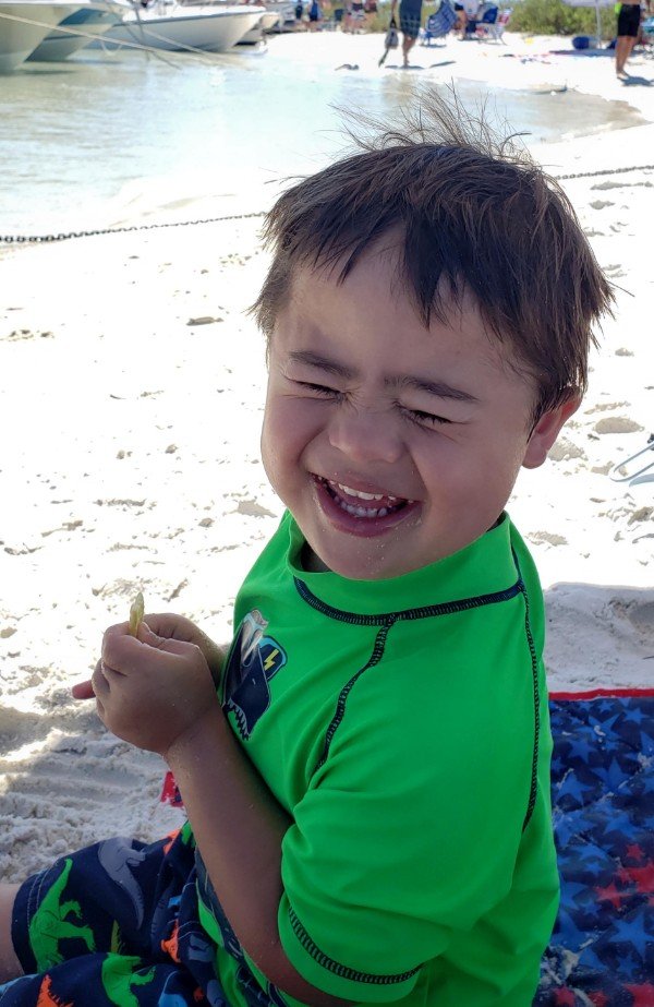 This kid was diagnosed with down syndrome and gives his father hope.