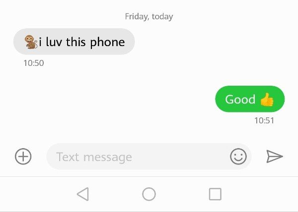 He bought his mother her first smartphone and got this message on it.